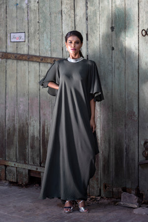 Jewelled Neck Drape