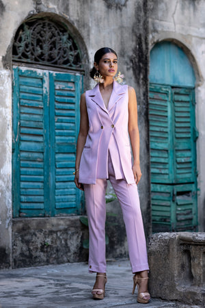 Layered Pant-Suit