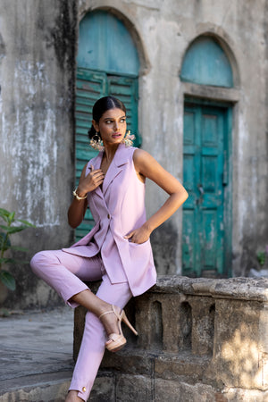 Layered Pant-Suit