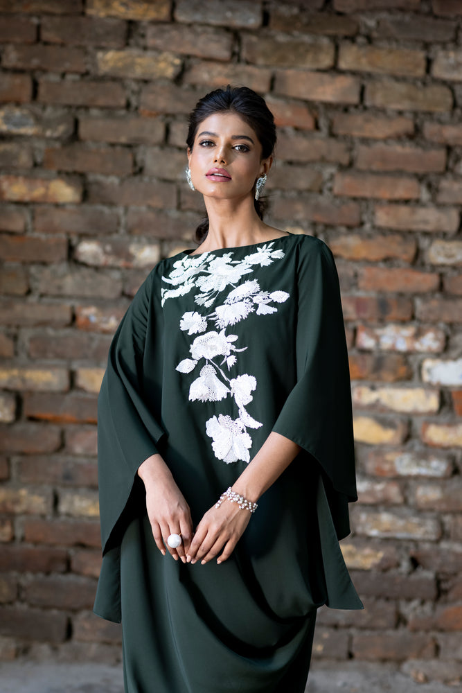 Asymmetric Drape Dress