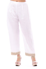 Golden Embroidered Pants