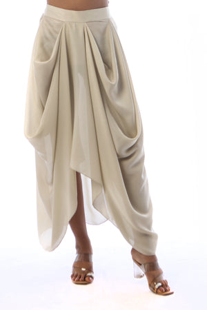 Cowl Skirt