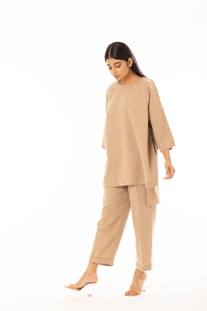 Cotton oversized co-ord Set