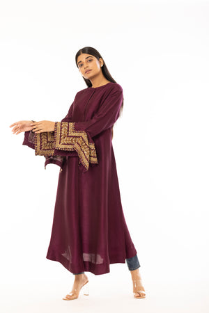 Sleeve Embroidered Kurta