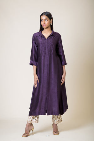 Shirt-styled Long Kurta
