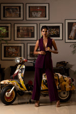 Single Breasted Pant Suit