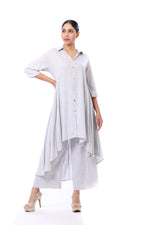 Asymmetric Shirt Style Set