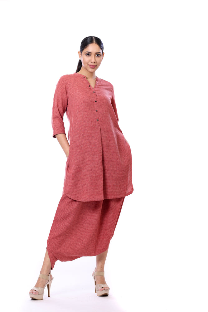 Long Crotch Dhoti Set