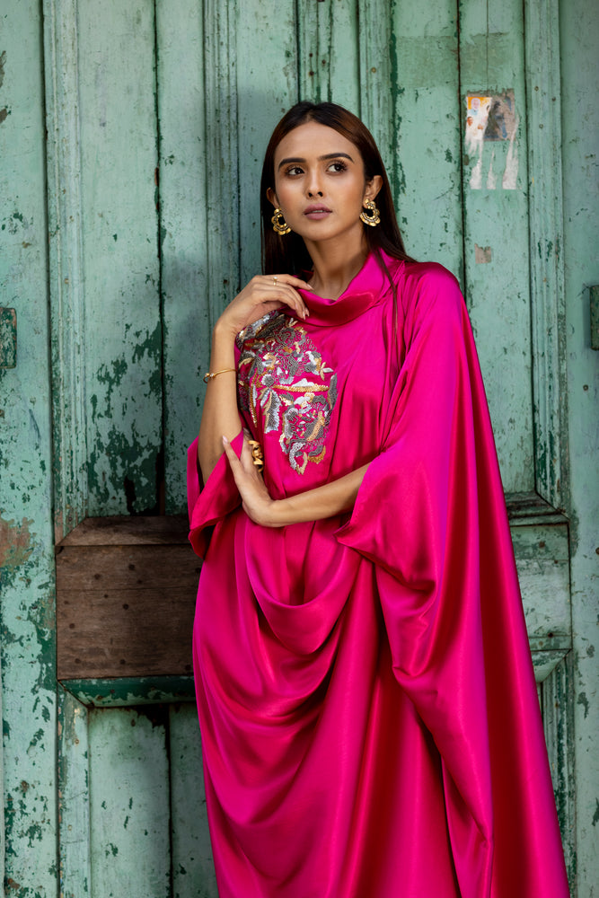 Cowl Neck Dress