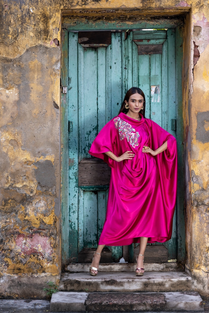 Cowl Neck Dress