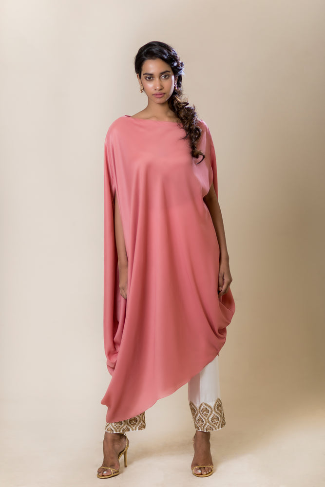 Off-Shoulder Tunic Long