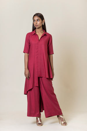 Shirt styled co-ord set