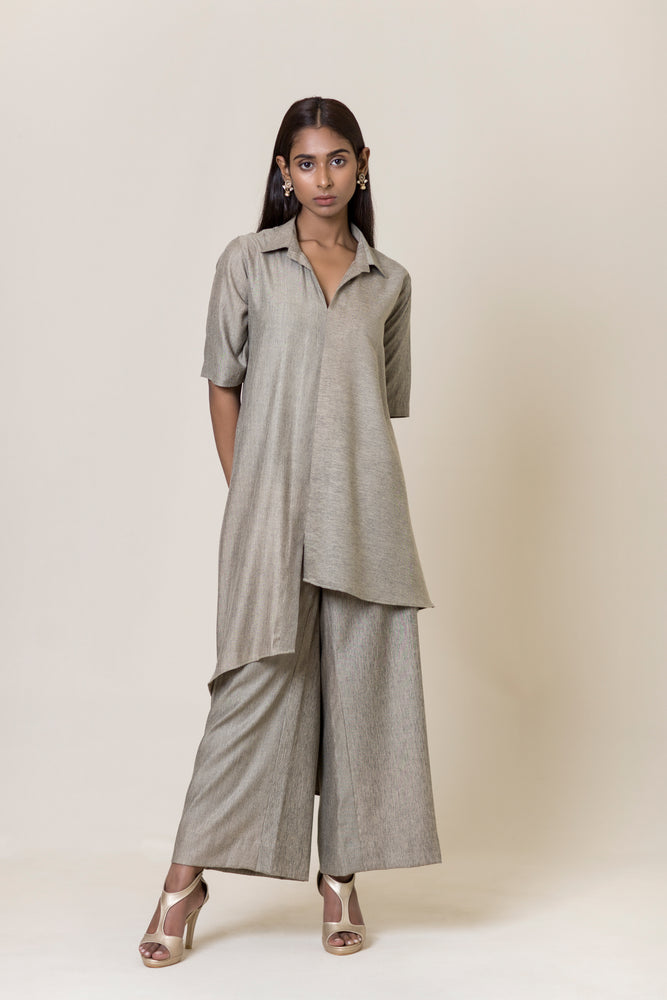 Shirt styled co-ord set