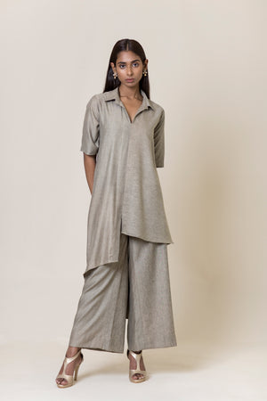 Shirt styled co-ord set
