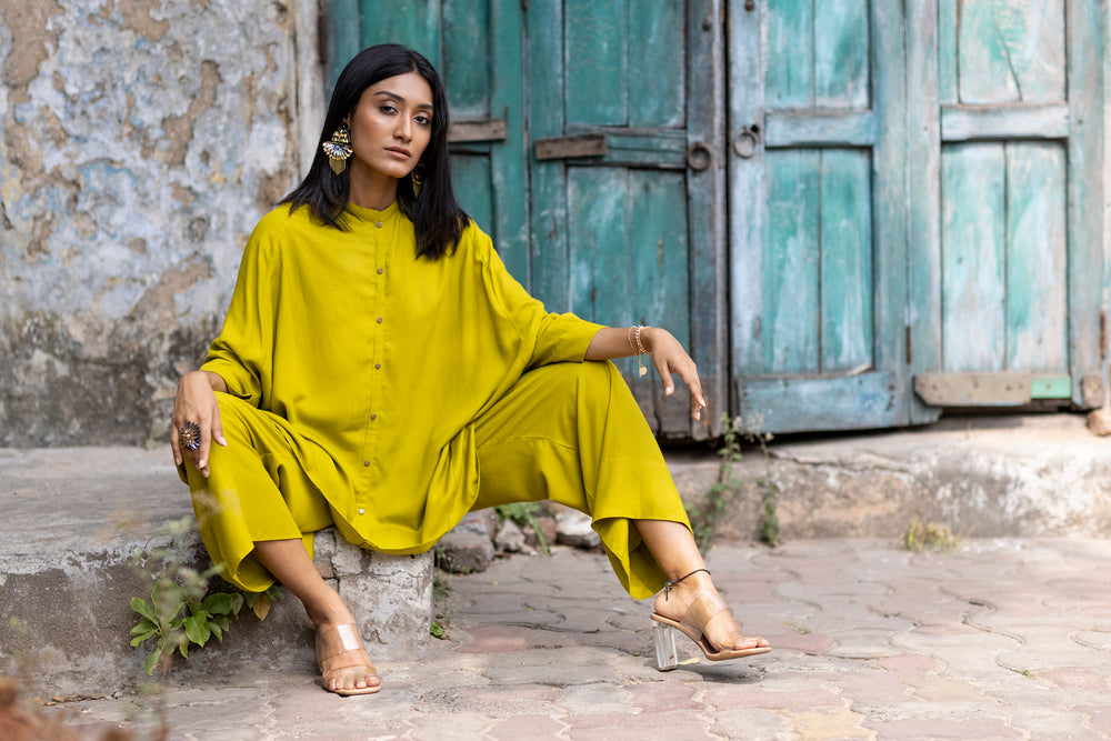 Reglan sleeved co-ord Set