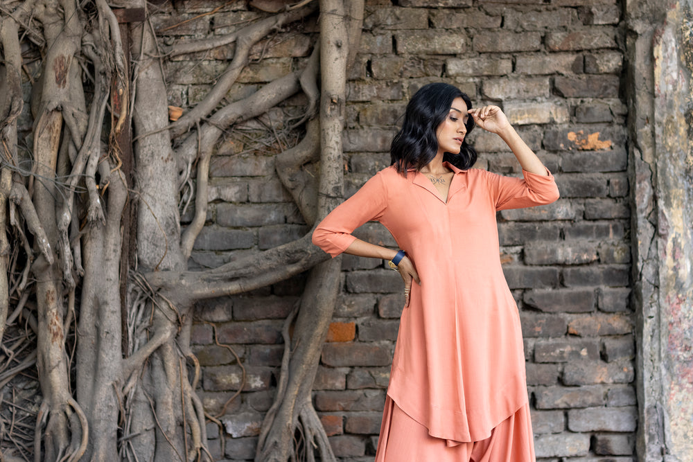 Coat collared Co-ord set
