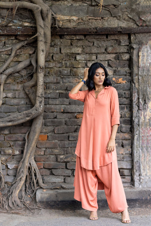 Coat collared Co-ord set