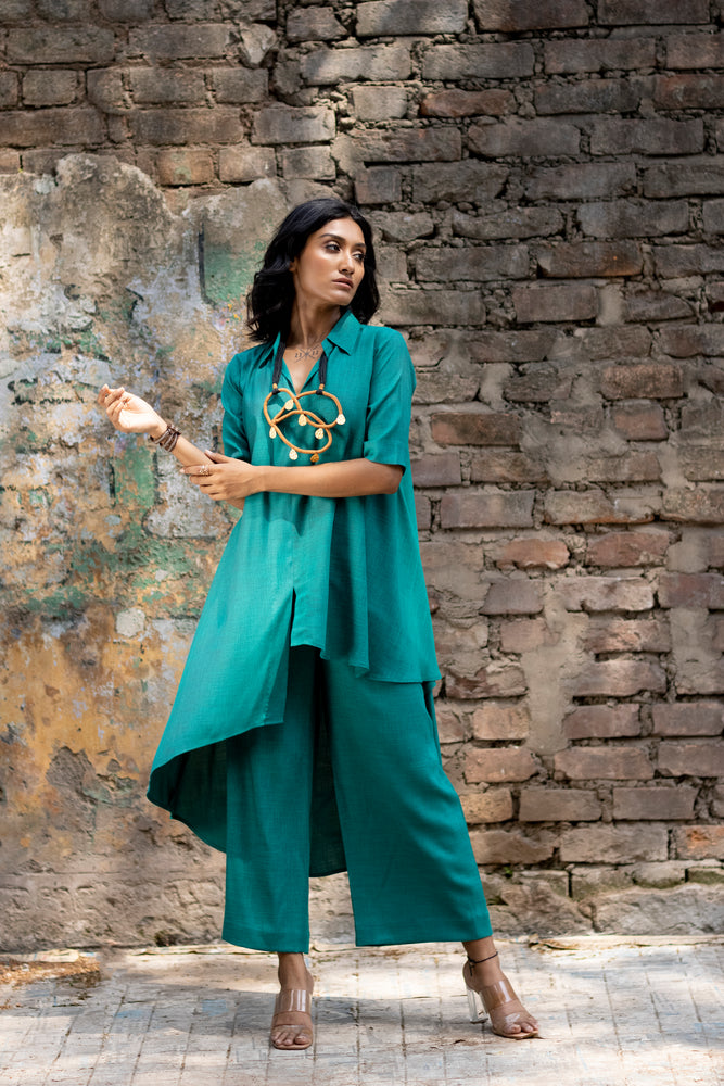 Shirt styled co-ord set