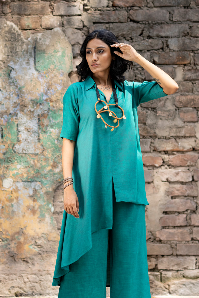 Shirt styled co-ord set
