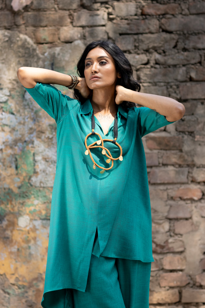 Shirt styled co-ord set