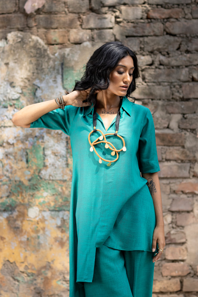 Shirt styled co-ord set