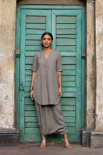 Long Crotch Dhoti Set