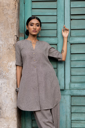 Long Crotch Dhoti Set