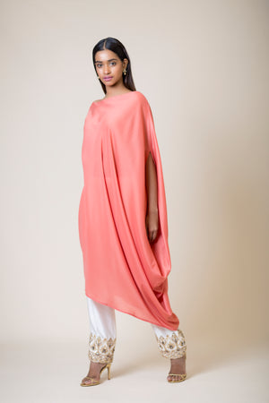 Off-Shoulder Tunic Long