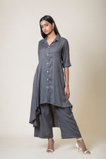 Asymmetric Shirt Style Set